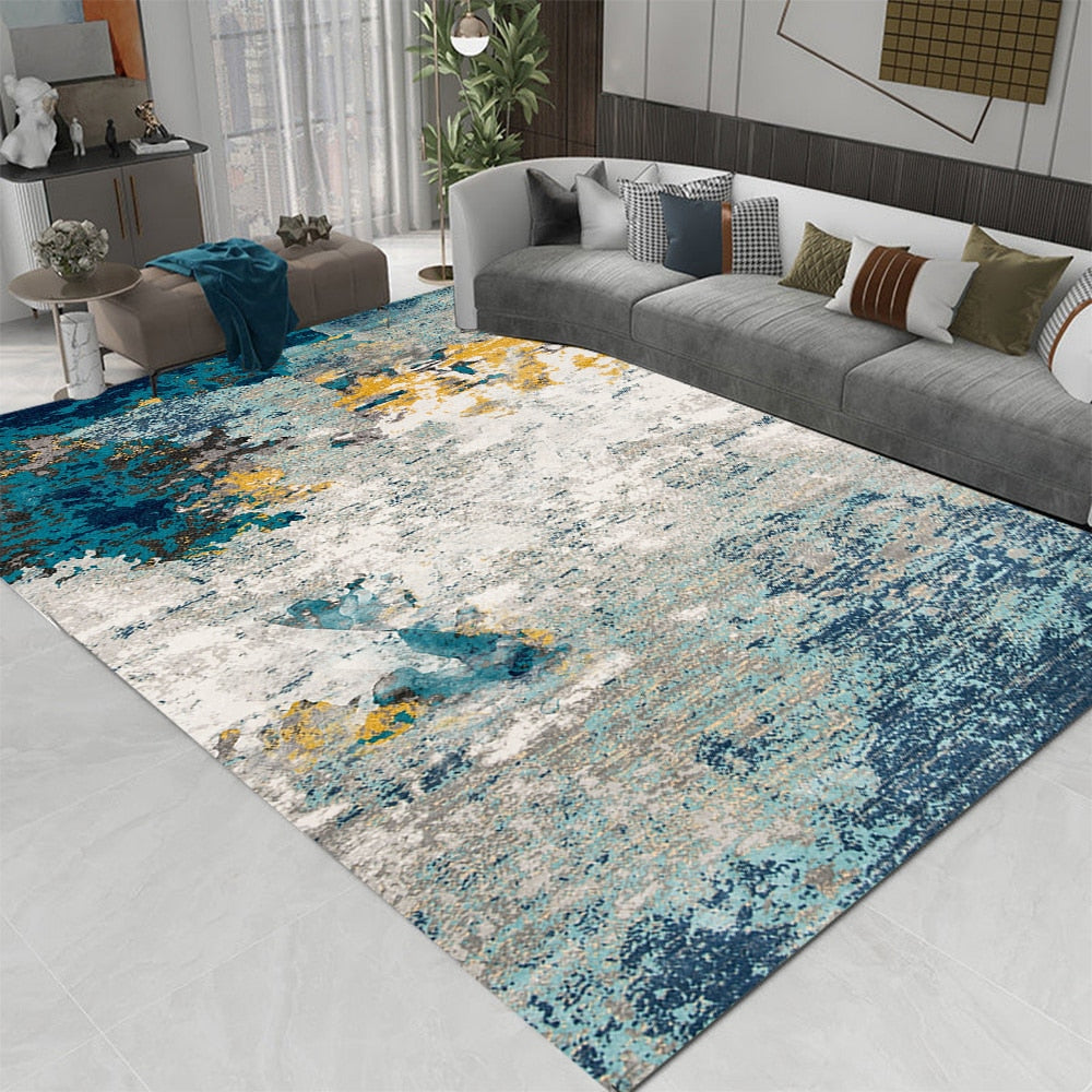Living Room Designer Carpets - Abstract dusty designs