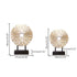 Standing Disk - Modern Luxury Resin Lucky Deer and Decorative Standing Disk Set