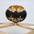 Candle Holders - Gold Metal