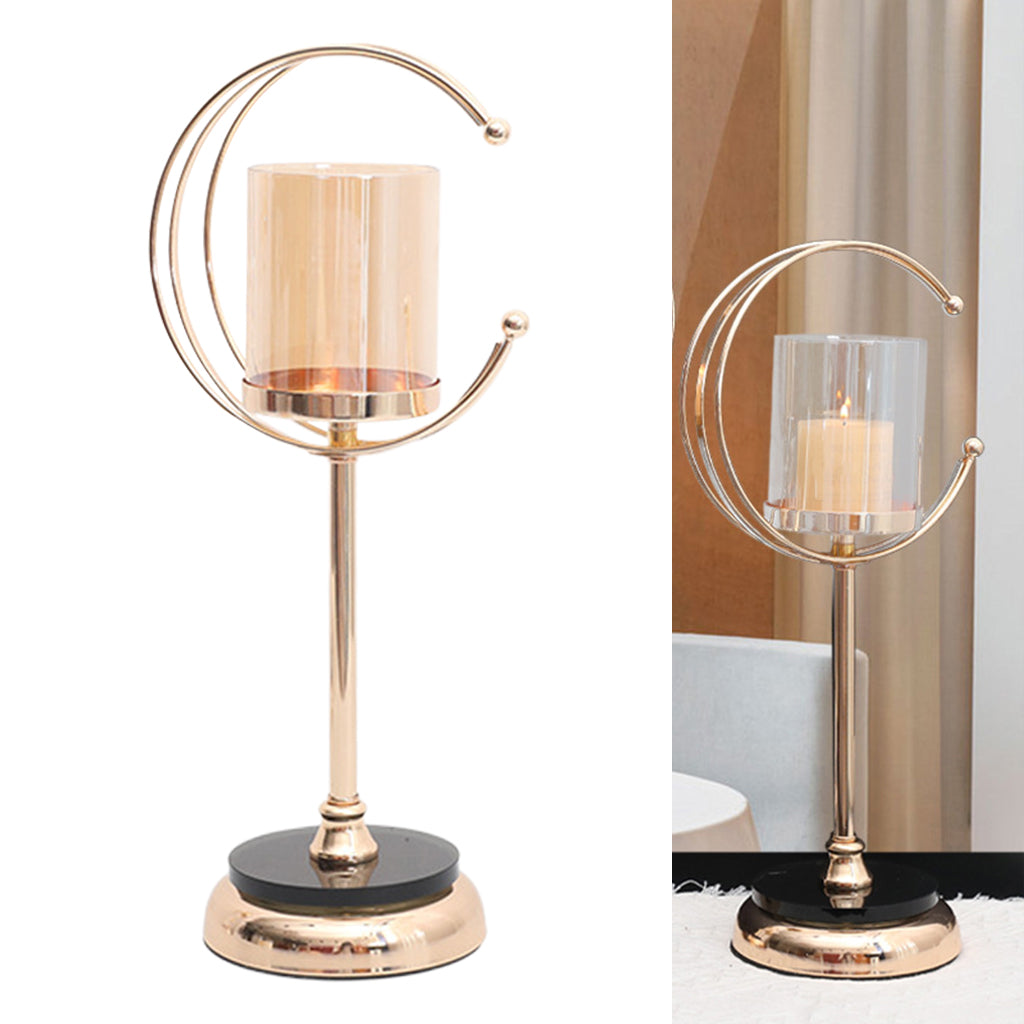 Candleholders  - Half Circle Design