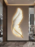 FINAL Resign LED Wall Art - Feather Lamp