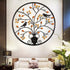 Metal Wall Art Decoration - Bird Tree