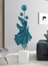 Floor Free Standing Large Ornament - Fighting Fish