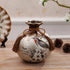 Ceramic 3PC Vases/ Jars set  With Ceramic Plate