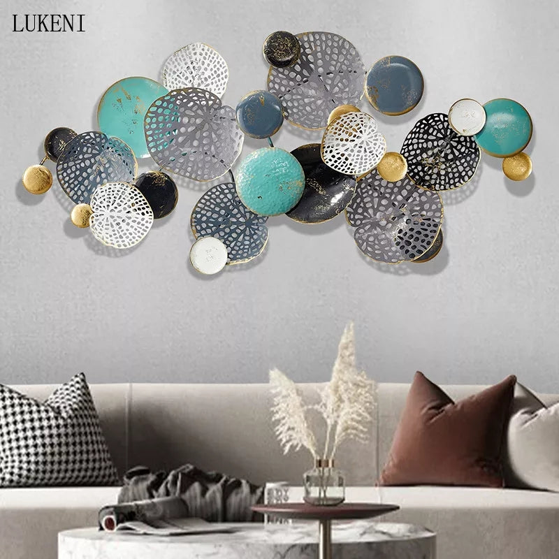 Metal Wall Art -  Three-dimensional Wrought Wall Decoration