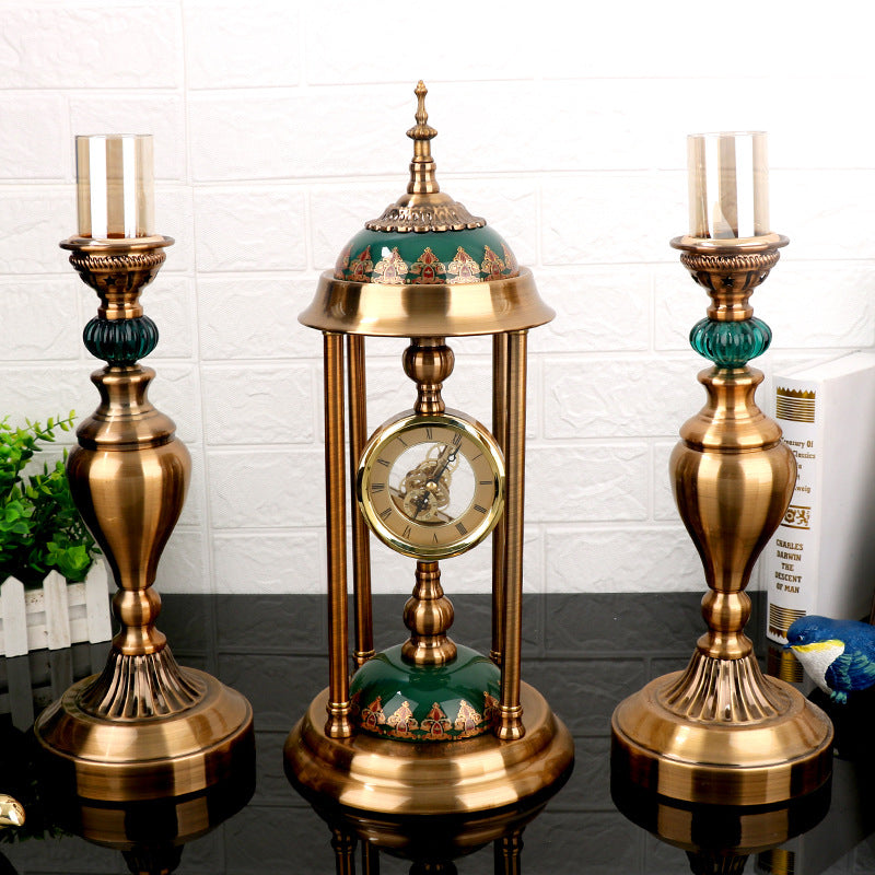 Candle Holders/  Table Clock