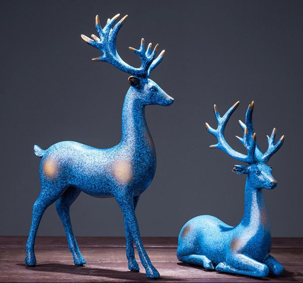 Standing Disk - Deer ornaments creative home furnishings Ornaments