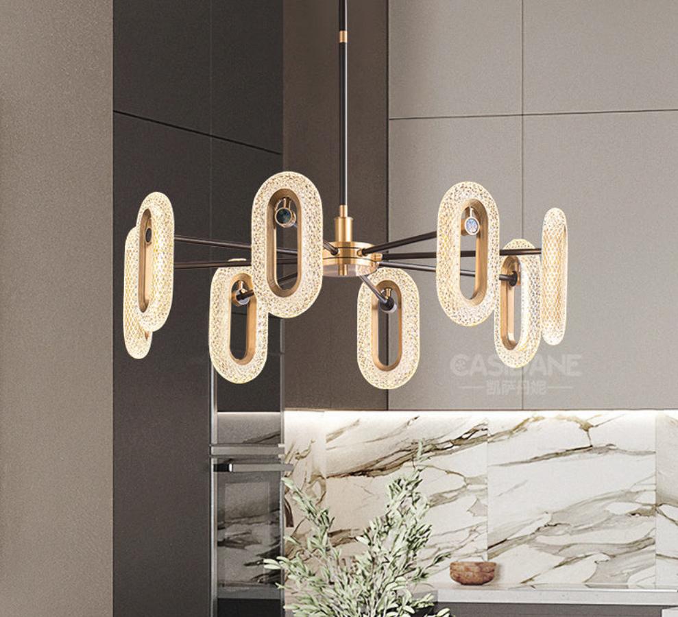 Light  - Oval Crystal Pendant Lamp