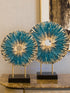 Standing Disk - Modern Luxury Resin Lucky Deer and Decorative Standing Disk Set