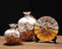 Ceramic 3PC Vases/ Jars set  With Ceramic Plate