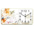 FINAL Rectangular Landscape Crystal Porcelain Clock Wall Hanging