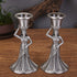 Candleholder -  Santa Maria Bronze and Silver