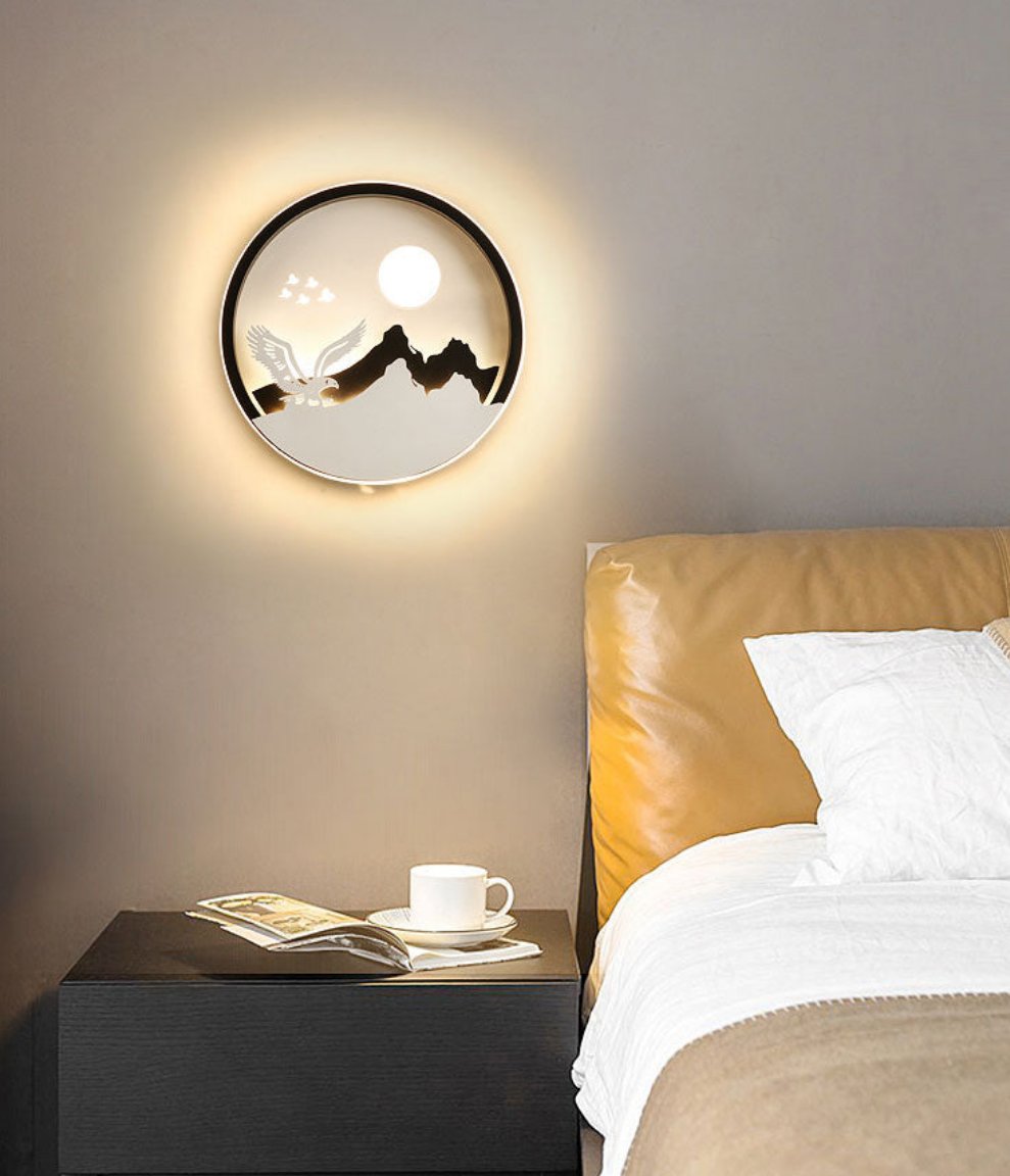 FINAL LED Chines Mural Wall Lamp