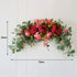 ! Flowers Garland - Rose Peony Artificial Flowers Garland Door Decorative Flower