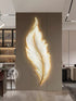 FINAL Resign LED Wall Art - Feather Lamp