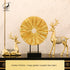 Standing Disk - Modern Luxury Resin Lucky Deer and Decorative Standing Disk Set