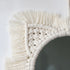 Handloom Wall Decor -  Mirror Boho Woven Mirror Tapestry