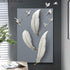 Resin Wall Art - Luxury Feather Resin Wall Decoration