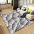 Living Room Designer Carpets - Balck and White