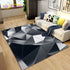 Living Room Designer Carpets - Balck and White