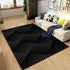 Living Room Designer Carpets - Black and White