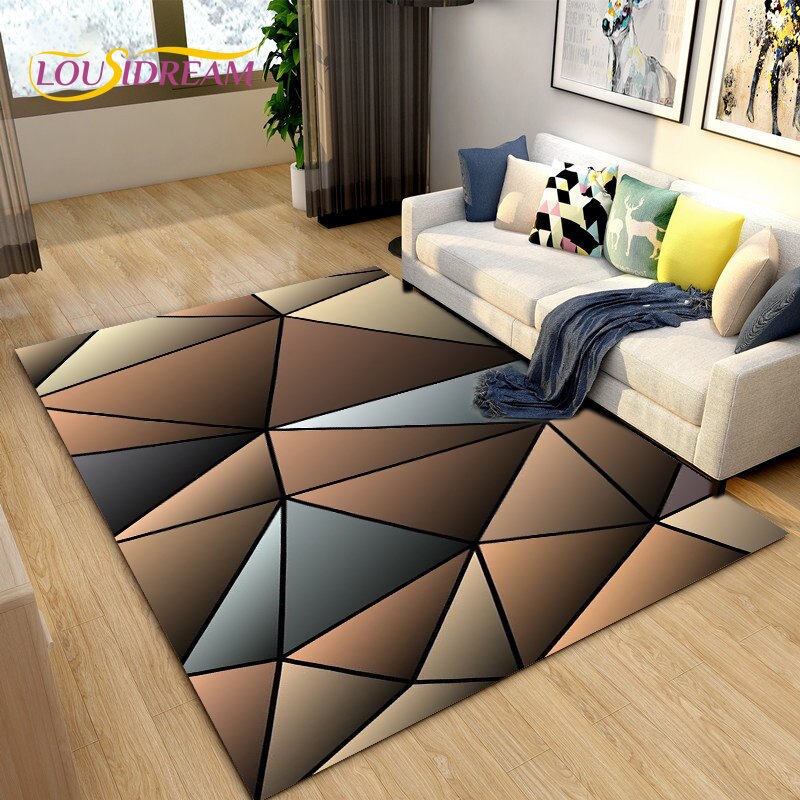 * Living Room Designer Carpets - Brown Designs