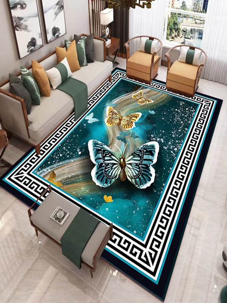 Living Room Designer Carpets - Butterfly