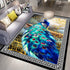 Living Room Designer Carpets - Peacock