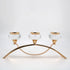 Candle Holders - Gold Metal