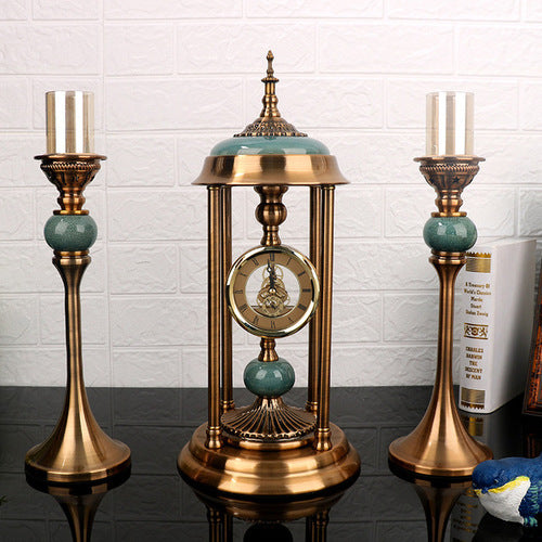 Candle Holders/  Table Clock