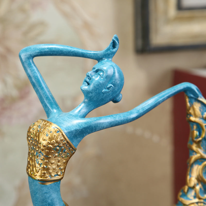 Decorative Ornaments Dancing Girl Figures