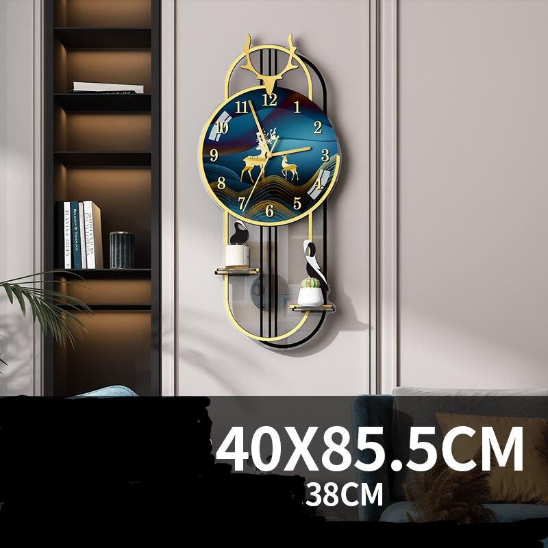 3d Wall Clock Wooden Clock Modern Design Wall Watches Home Decor Art Hollow  Wall Watch Large Wall Clock 12 Inch Reloj De Pared Wood No Leaf