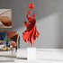 Floor Free Standing Large Ornament - Fighting Fish