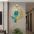 Peacock Clock  - Chinese Creative Peacock Wall Clocks Modern Home Decoration