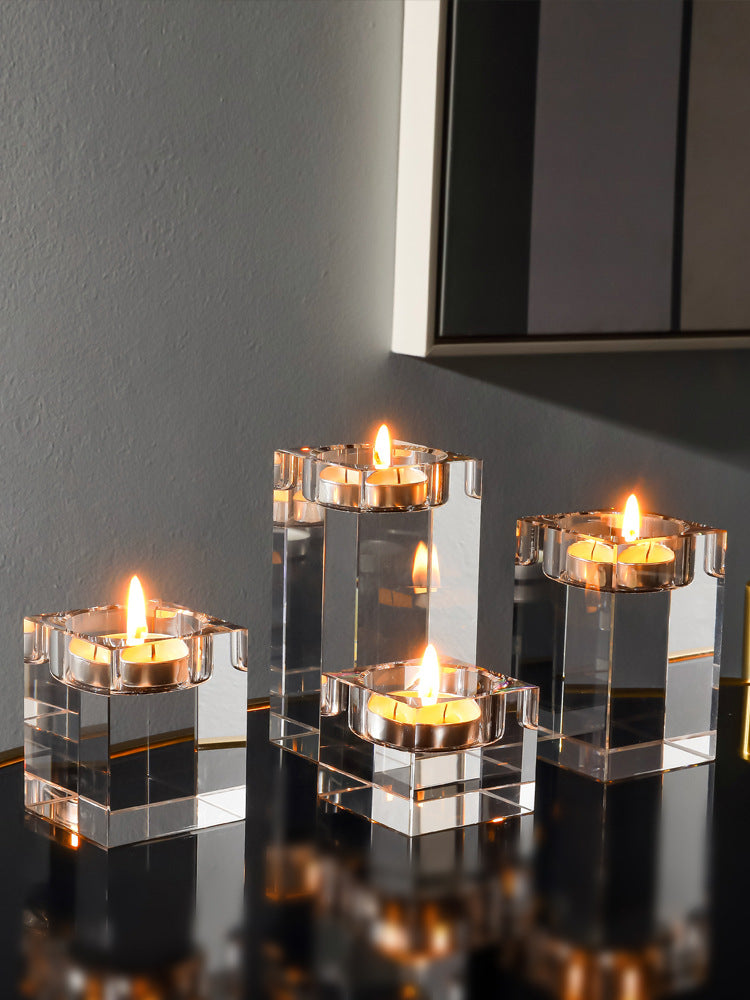 Candle holders  Glass