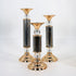 Candleholders - Gold Metal