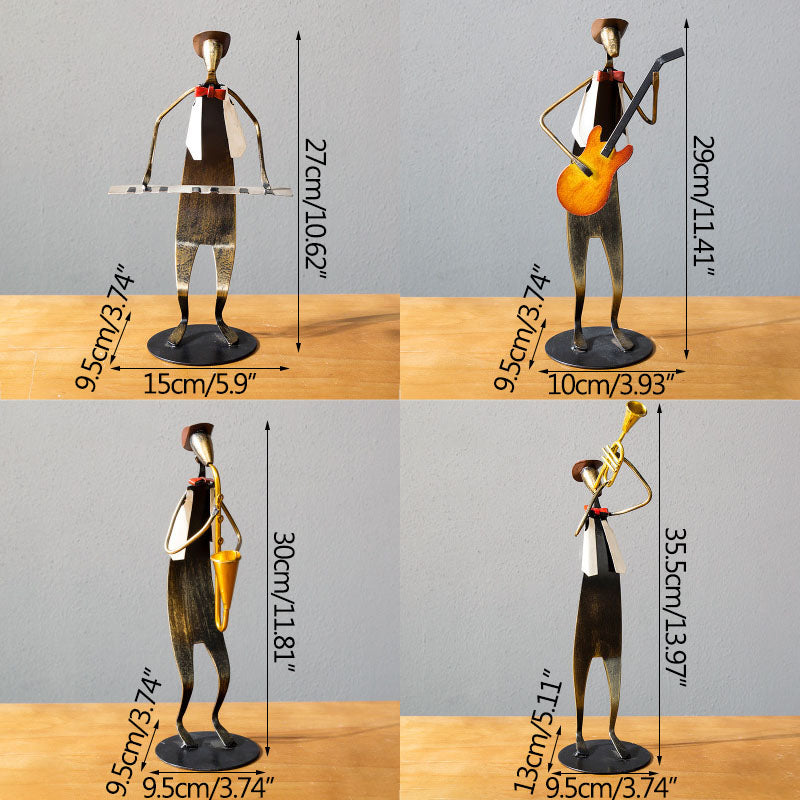 FINAL Music Band Musician Artware Character Sculpture