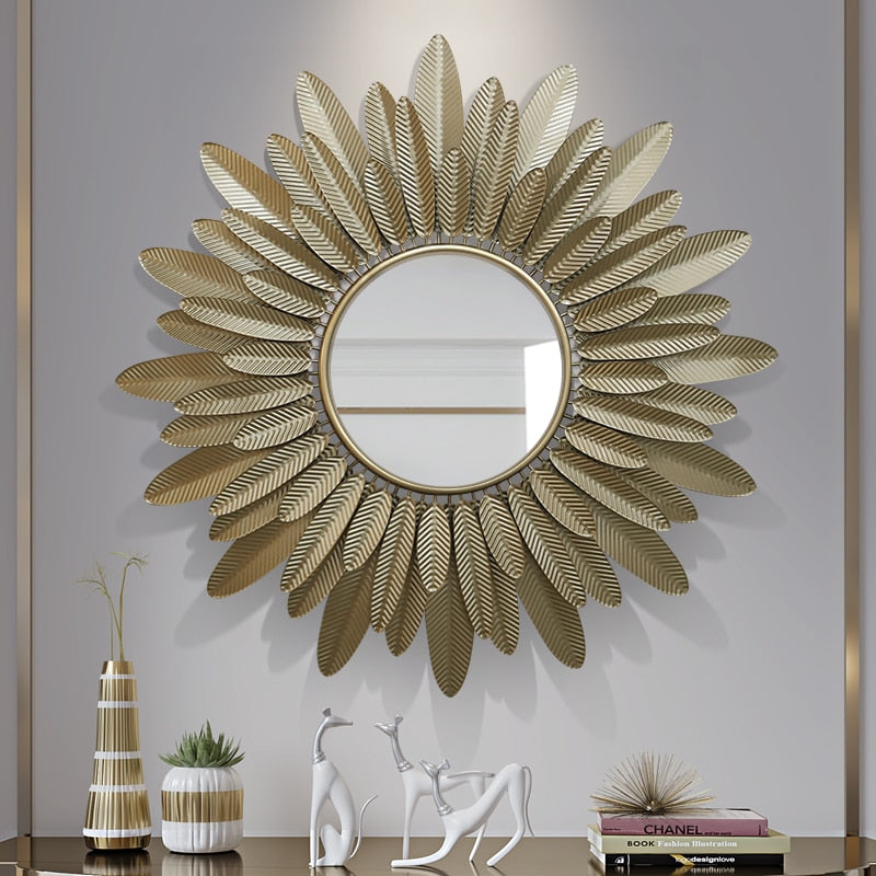 Mirror - Mirror House Decoration Wall Hanging Decor Round Sun