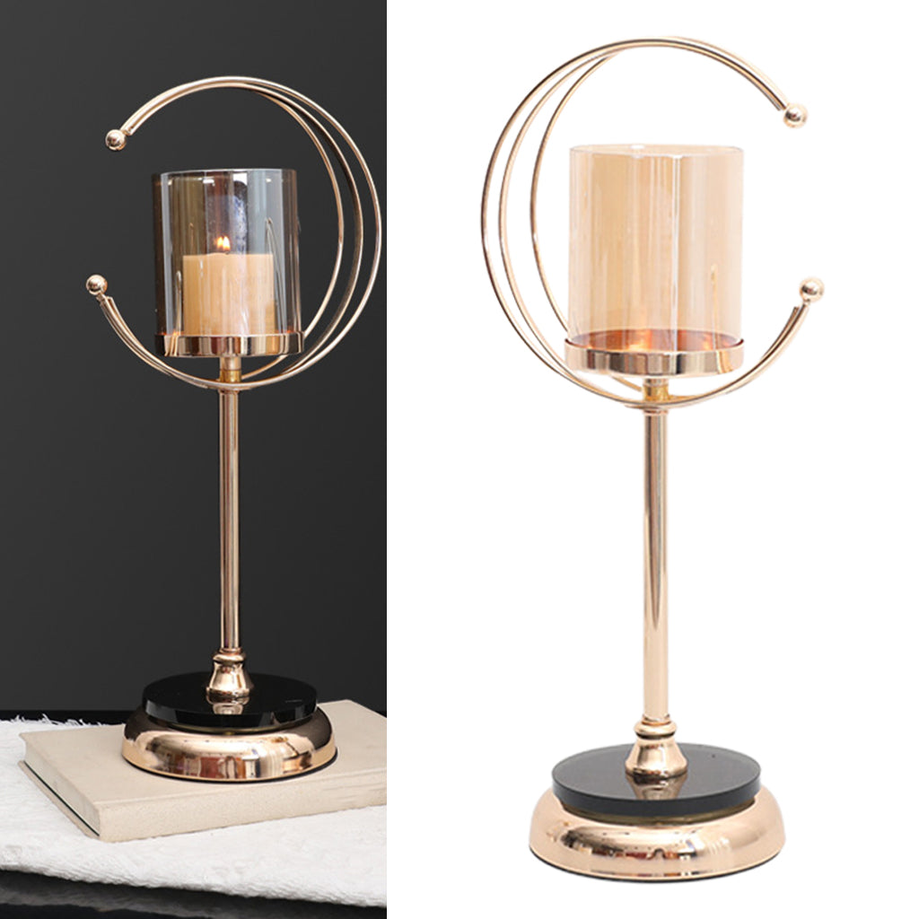 Candleholders  - Half Circle Design