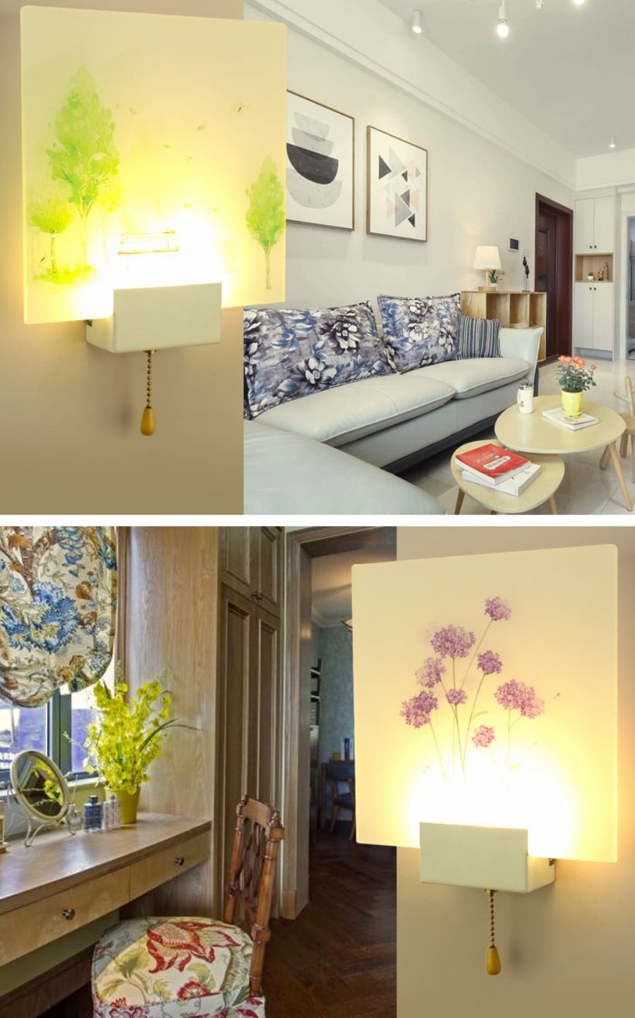 FINAL LED Chines Mural Wall Lamp