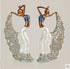 Decorative Ornaments Dancing Girl Figures