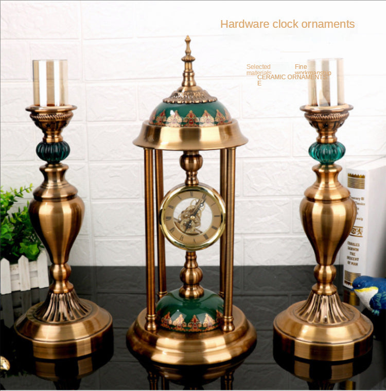 Candle Holders/  Table Clock