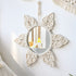 Handloom Wall Decor -  Mirror Boho Woven Mirror Tapestry