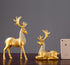 Deer Standing Disk - European Deer Furnishings Home Accessories High-end Decoration