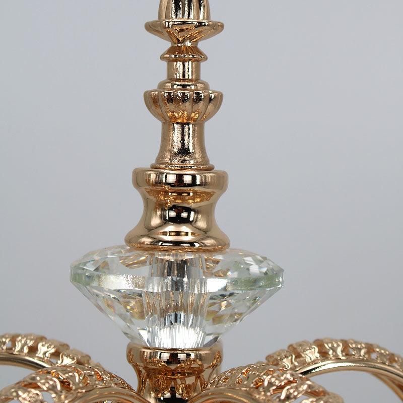 Candleholder - Gold Crown Shape