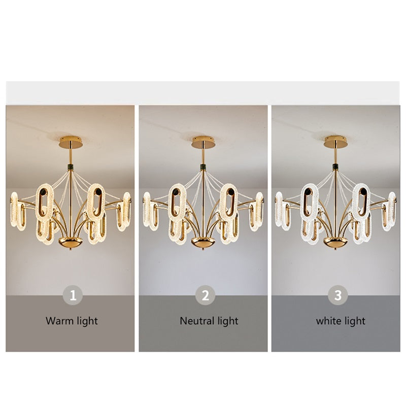 Light  - Oval Crystal Pendant Lamp