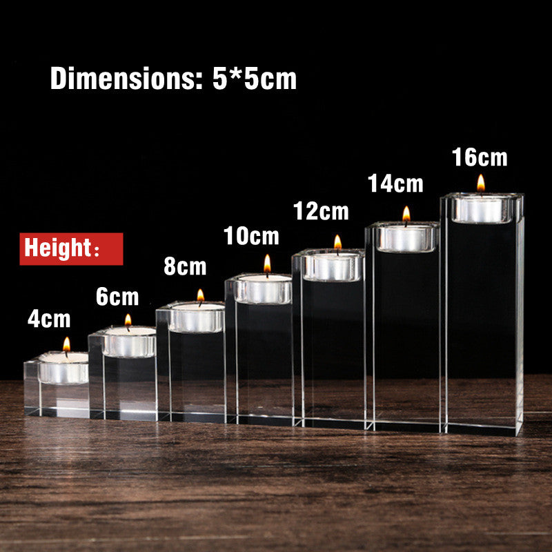 Candle holders  Glass