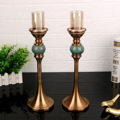 Candle Holders/  Table Clock