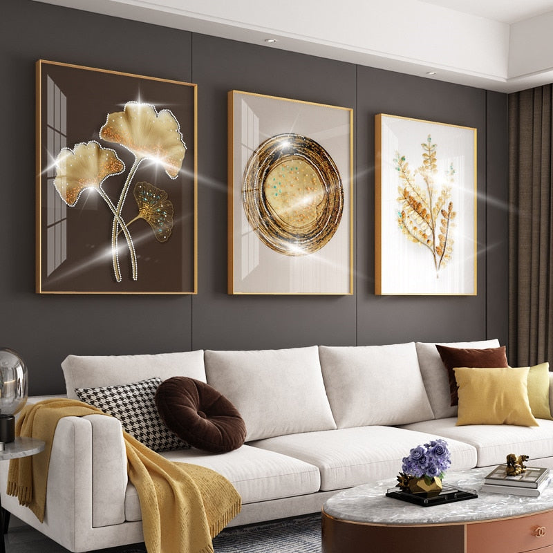 3 Panels Wall Arts – Blooming Concepts