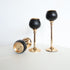 Candleholder - Gold and Black